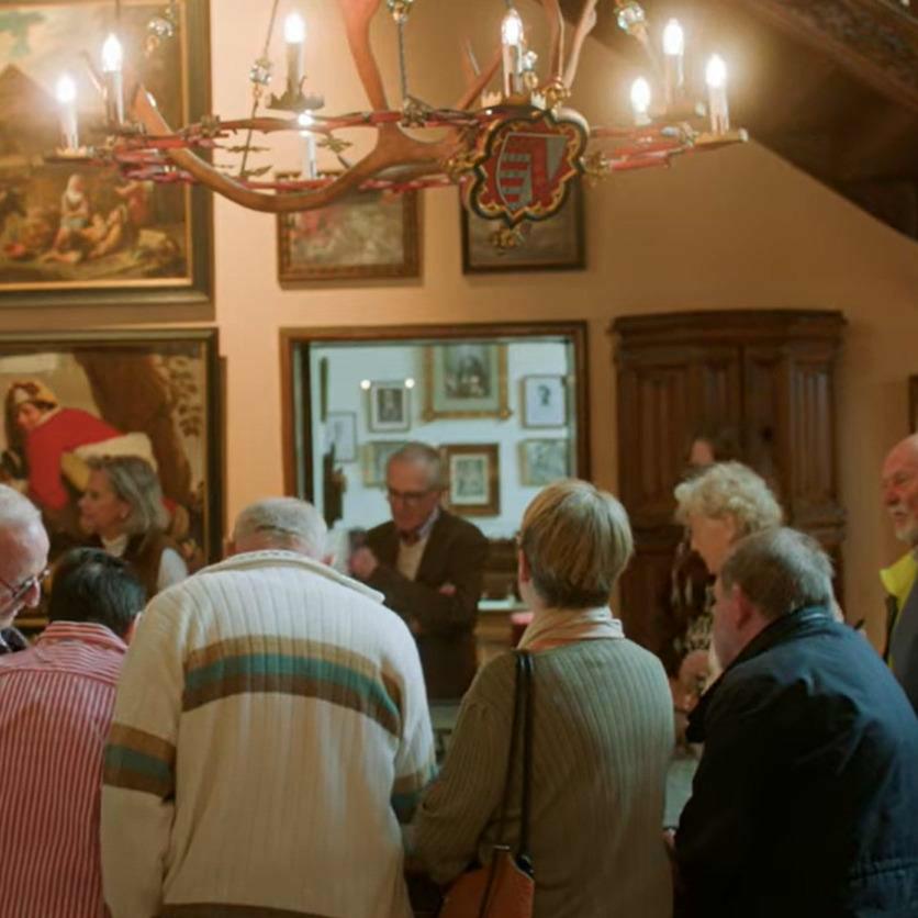 Gegidste rondleidingen in het kasteel