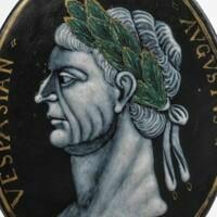 1000.02 Portrait de profil de l'empereur romain Vespasien